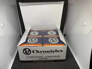 2021-22 Panini Chronicles Soccer Cello Box - 12 packs, 15 cards per pack - Picture 1 of 4