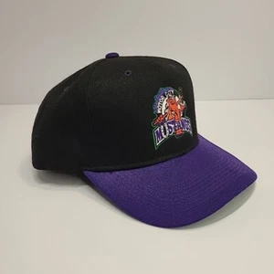 Rare Vintage Motor City Mustangs Detroit Roller Hockey Hat 1995 90s Snapback - Picture 1 of 5