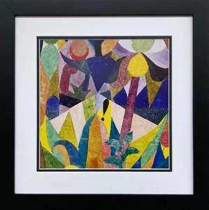 Paul Klee "Mild Tropical Landscape 1918 (Detail)"  New Custom Framed Art Print - Picture 1 of 3