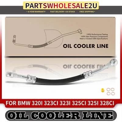 Conjunto de manguera de enfriador de aceite de motor para BMW 323Ci 320i 323i 325Ci 325xi 328Ci 328i Foto 1 de 4