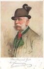 388381) AK Adel - Kaiser Franz Joseph II. von Österreich Ungarn als Jäger 1910