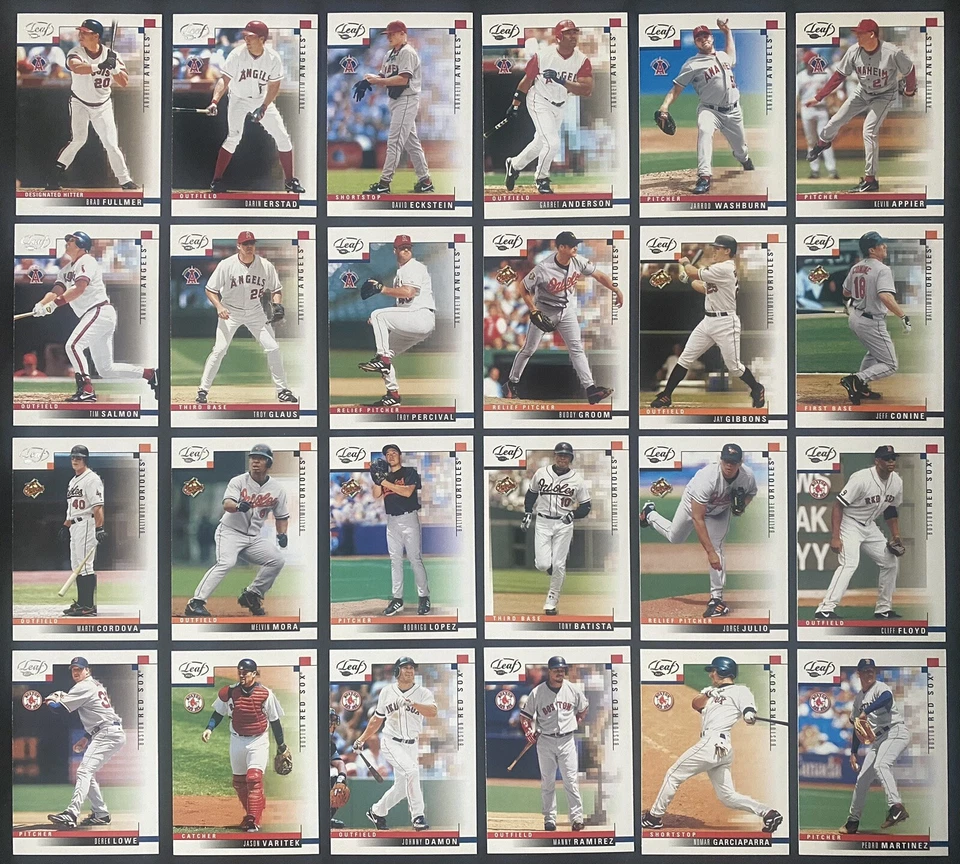 2003 Leaf - Baseball Cards - #1-163 - Complete Your Set - You U Pick - Image 1 of 1