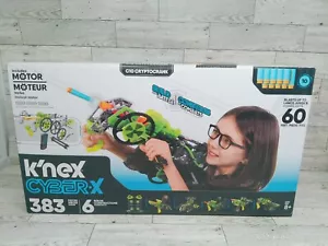 K'NEX Cyber-X C10 Krypto Kurbel mit Motor 383 Teile Bauset - Bild 1 von 4
