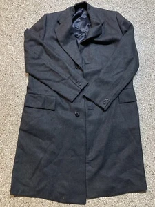 Vintage Herren Larrimor Reine Schurwolle Mantel Tweed Sakko Größe L - Bild 1 von 6