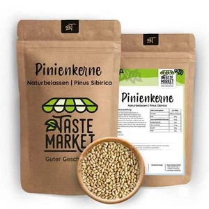 Pinienkerne | GRÖSSENAUSWAHL | unbehandelt & naturbelassen | Grade A1 | Nüsse - Bild 1 von 4