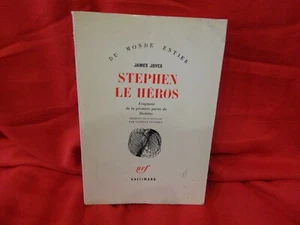 JOYCE - Stephen le héros. Fragment de la première partie. Gallimard, 1968. - Picture 1 of 12