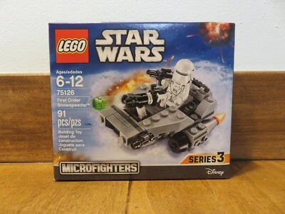LEGO Star Wars 75126 First Order Snowspeeder Microfighter, New, Sealed, Retired - Image 1 of 4