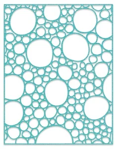 Neu Sizzix Thinlits Sprudelform #665211 Einzelhandel 24,99 $ Designer Tim Holtz - Bild 1 von 8