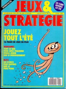 MAGAZINE JEUX & STRATEGIE N°60 JUILLET AOUT 1989 AVEC L'ENCART NON-DETACHE - Imagen 1 de 1