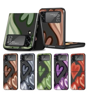 Colorful Love Heart Amour Coeur Cover Case for Samsung Galaxy Z Flip 5 Z Flip 4 - Photo 1 sur 8