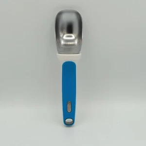 ZYLISS Ice Cream Scoop Right Scoop - Balanced Metal Ergonomic Handle Blue White - Picture 1 of 7