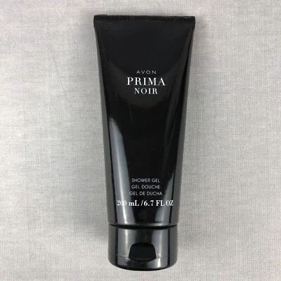 Avon PRIMA NOIR Gel de Ducha Fragancia para Mujer 6.7 fl oz Nuevo Sellado Negro Serie Foto 1 de 4