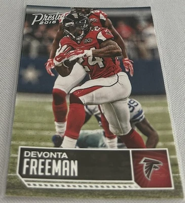 2016 Panini Prestige Football Devonta Freeman Atlanta Falcons base card #9 - Image 1 of 2