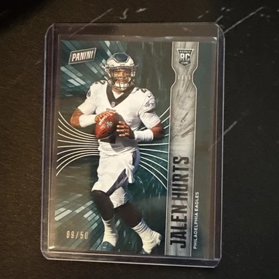 2020 Panini Player of the Day - Rookies Jalen Hurts #RC11 /50 (RC) - Image 1 of 3