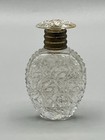 Antikes Kleines Glas Parfüm Parfum Flakon Flasche Kristallglas Antik Alt