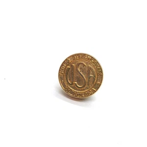 Vintage United Steelworkers Pin USA Labor Union American Worker Brotherhood - Picture 1 of 3