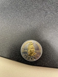 1989 D Bicentennial Of The Congress Half Dollar Gold Leaf - Picture 1 of 3