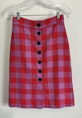 Falda lápiz a cuadros Talbots talla 0P Barbie despistada Academia Elle Woods falda Foto 1 de 4