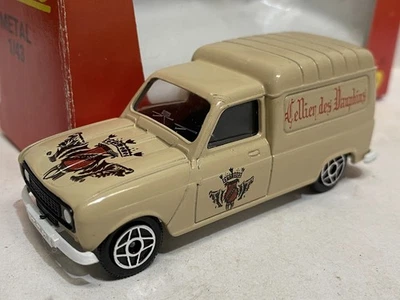SOLIDO Renault 4L fourgonnette CELLIER DES DAUPHINS 1:43 Diecast VAN - Image 1 of 4