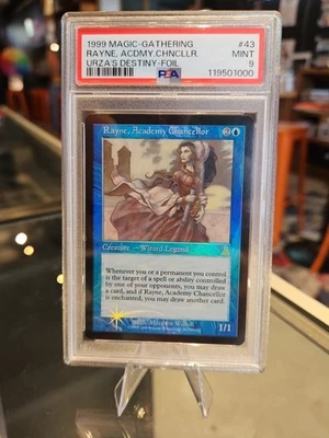 Rayne Academy Chancellor Urza's Destiny Foil 🔥 RARE PSA 9 MINT MTG Magic 43/143 - Image 1 of 4