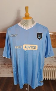 2003-2004 MANCHESTER CITY HOME SHIRT STEVE McMANAMAN NUMBER 20 SIZE XL - Picture 1 of 18