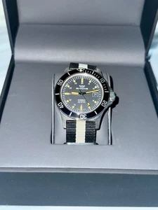 Glycine Combat Sub Men's Black Watch - GL0083 - Picture 1 of 10