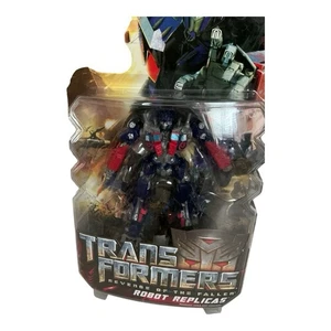 Transformers 2008 La Vendetta del Caduto Robot Repliche Optimus Prime Cardato Nuovo - Foto 1 di 6