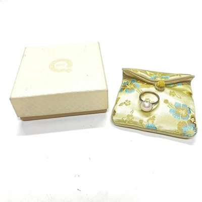 Honora 925 培养淡水白色珍珠戒指 尺寸 9.5 — 第 1/4 张图片