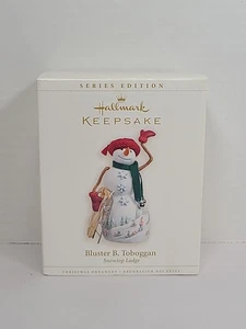 Bluster B. Toboggan Snowtop Lodge Hallmark Keepsake Ornament 2006 NIB - Picture 1 of 4