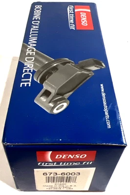 Denso Ignition Coil 673-6003 for Ford F-150 F53 Lincoln Mercury - Image 1 of 2
