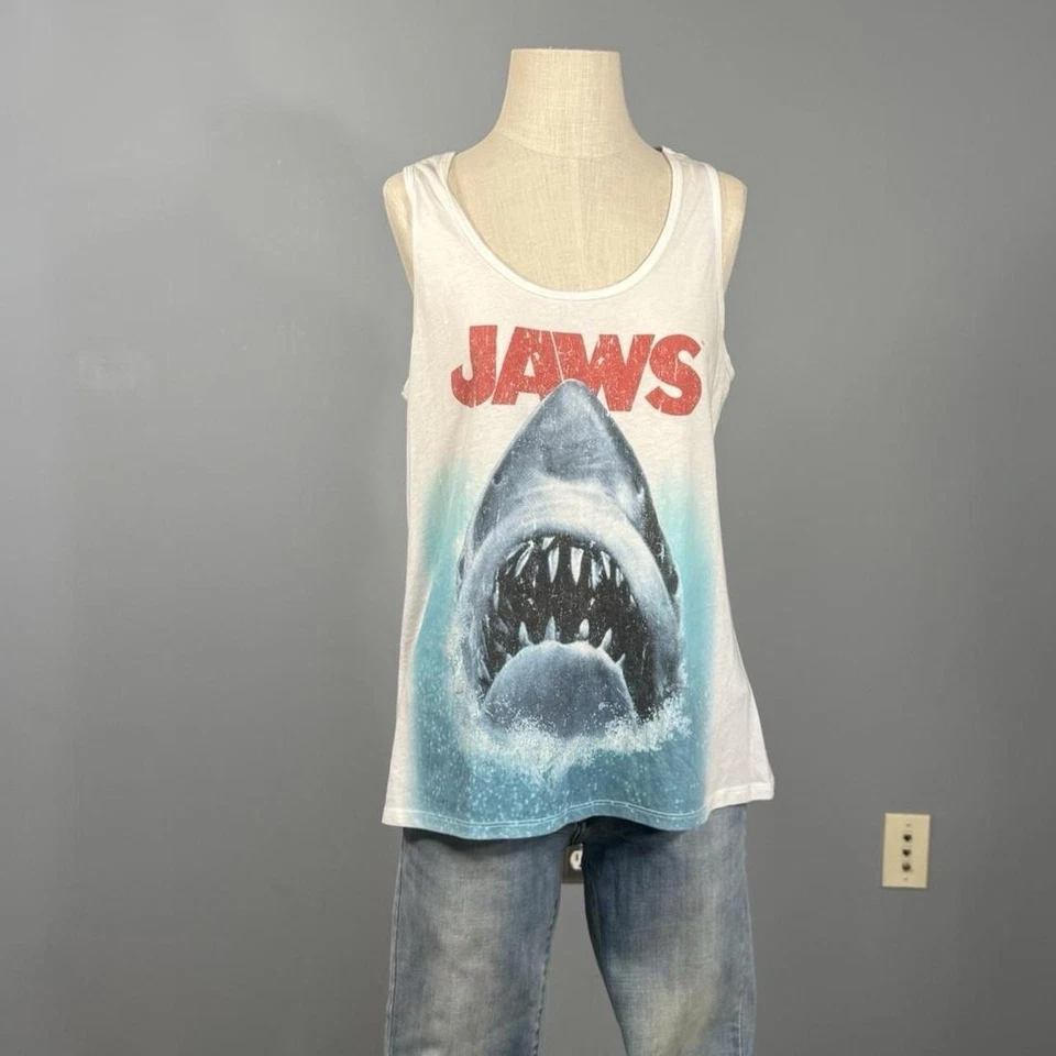 Camiseta sin mangas White Jaws talla XL Foto 1 de 4