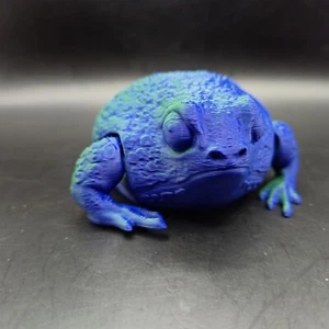 Rain Frog Articulated Figure 3D Printed  Collectable Multi Color - Picture 1 of 11