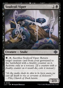 Soulcoil Viper (120) The Lost Caverns of Ixalan LCI MTG Magic - Imagen 1 de 1