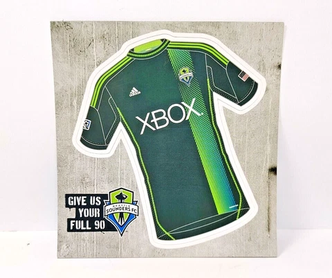 Seattle Sounders FC XBOX Jersey Magnet Give Us Your Full 90 Adidas Soccer Cover
