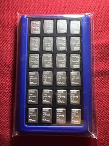 24 X 1 Gram Valcambi FINE SILVER INGOTS supplied In an Element Card tested 00198 - Picture 1 of 2