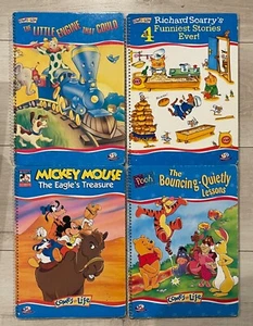 YES! INTERACTIVE BOOK COMES TO LIFE Pooh Mickey Richard Scary Little Engine Lot - Picture 1 of 2