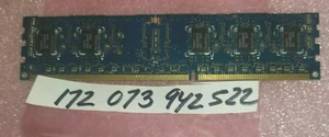 1GB  1RX8 DDR3 1333MHZ PC3-10600R CL9  240PIN ECC REGISTERED SINGLE RANK 128X8  - Picture 1 of 1