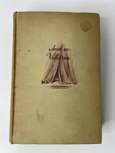 And So - Victoria ~ Vaughan Wilkins ~ MacMillan HC 1937 - Vintage Book - Foto 1 di 6