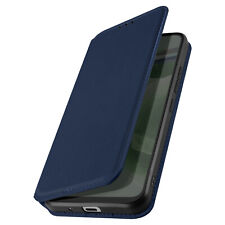 Flip Case for iPhone 11 Pro Max Magnetic Card Holder and Video Support Navy