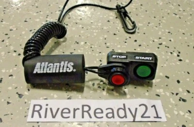 Kawasaki 440 550 750 800 Jet-Ski Lanyard Face Plate Start Stop Switch New Nstock - Image 1 of 2