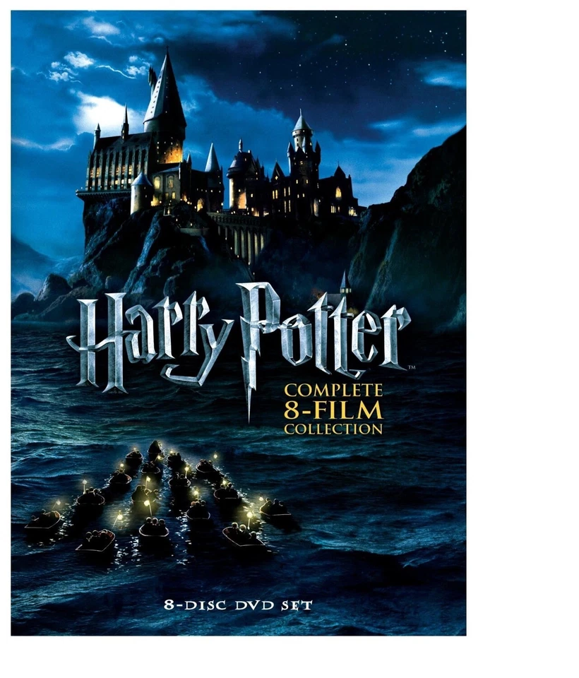 Harry Potter: The Complete 8-Film Collection DVD SET  1 Day Handling Foto 1 de 1
