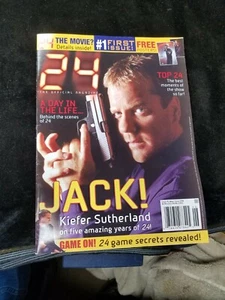 2006 24 The Magazine First Issue # 1 Kiefer Sutherland TV Show - Imagen 1 de 3