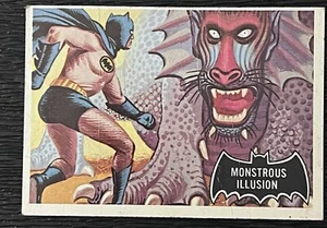 1966 Batman Card #48 Monstrous Illusion - Picture 1 of 2
