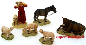 Dept. 56 Holy Land The Good Shepherd & His Animals S/6 Bethlehem 59791 New - Picture 1 of 12
