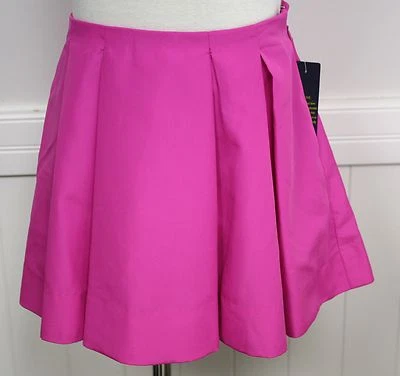 Ralph Lauren Skirt Bright Pink Pleated Dressy Skirt Holiday Special Occasion - Image 1 of 4