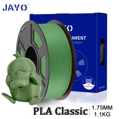 【Compra 10 Paga 6】JAYO 1.1KG PLA Clásico PLA Meta Mate SEDA PETG 1.75mm Filamento 3D Foto 1 de 4