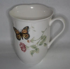 LENOX Butterfly Meadow Monarch Cup*Dragonfly*Flowers - Picture 1 of 3