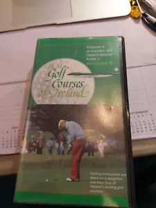 GREAT GOLF COURSES OF IRELAND VHS VIDEOTAPE - Imagen 1 de 1