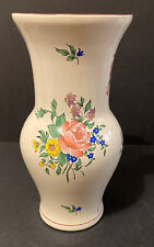 Vase faience Luneville, K&G modèle réverbère, hauteur 29 cm, parfait état
