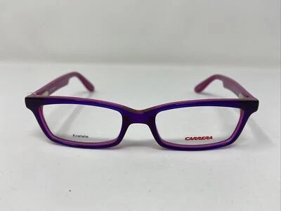 CARRERA EYEGLASSES FRAME CARRERINO 52 HN5 47-16-125 PURPLE FULL RIM XF73 - Image 1 of 4
